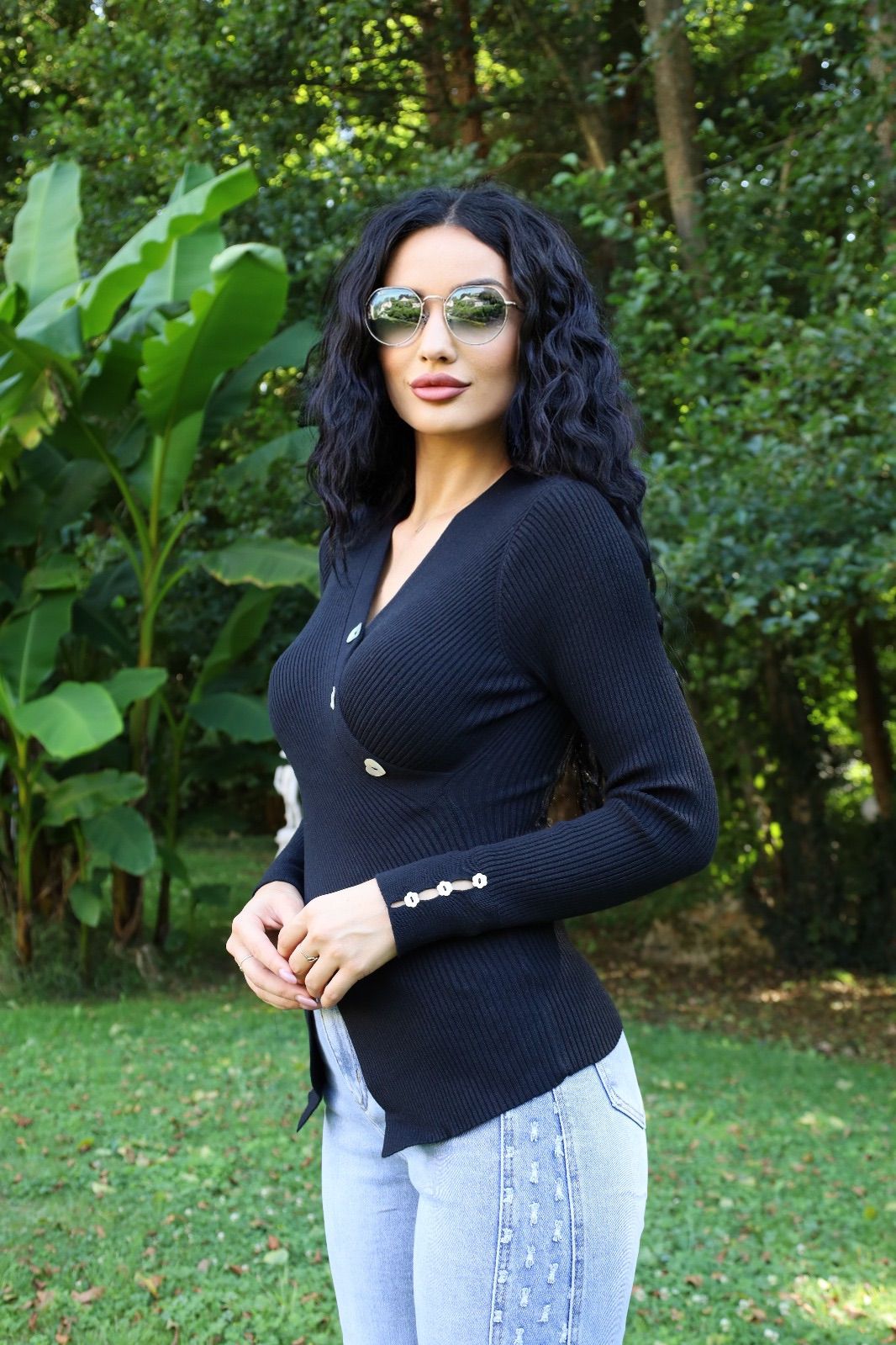 Bluza din tricot fin - imagine 2