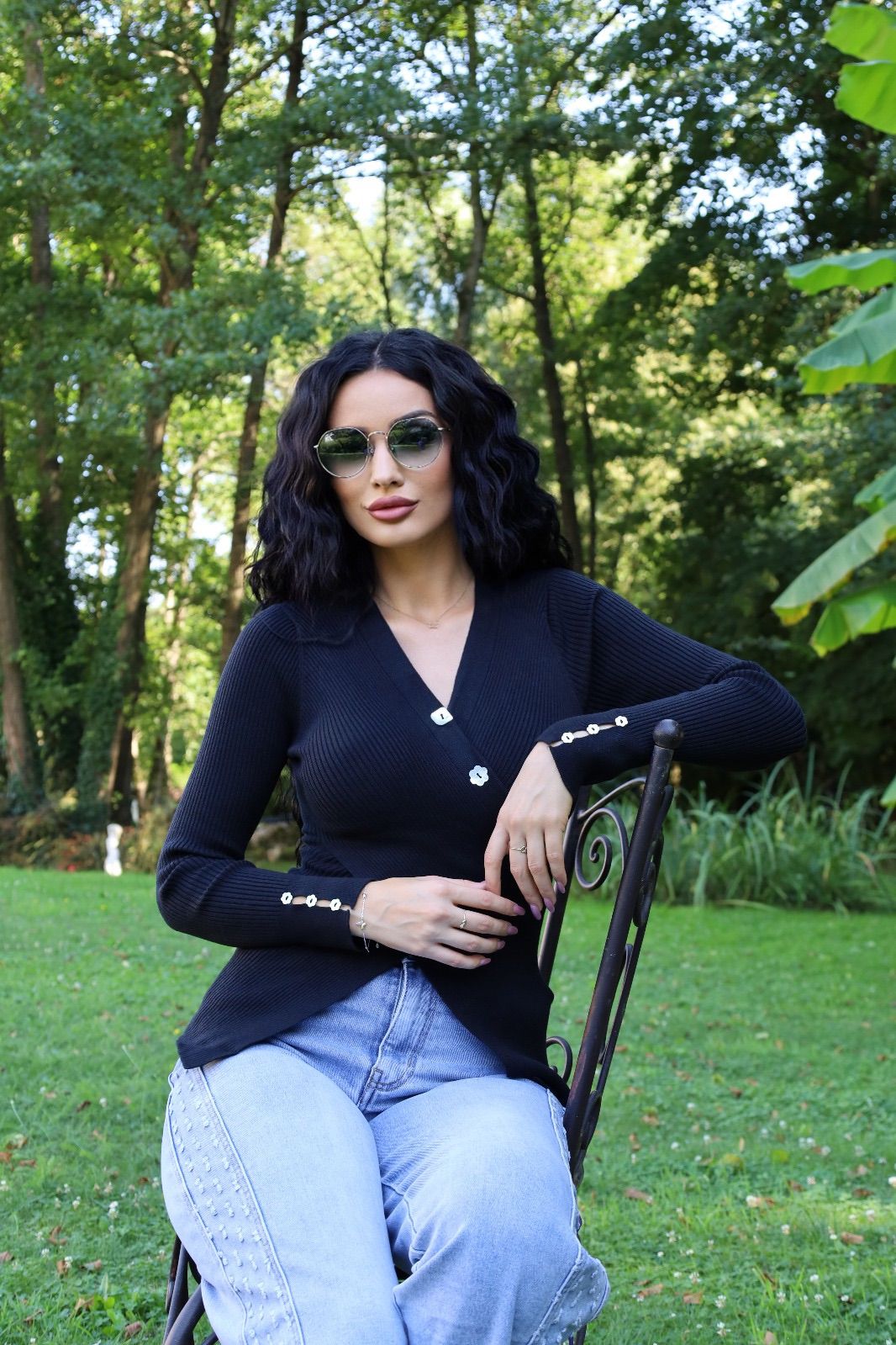 Bluza din tricot fin - imagine 3