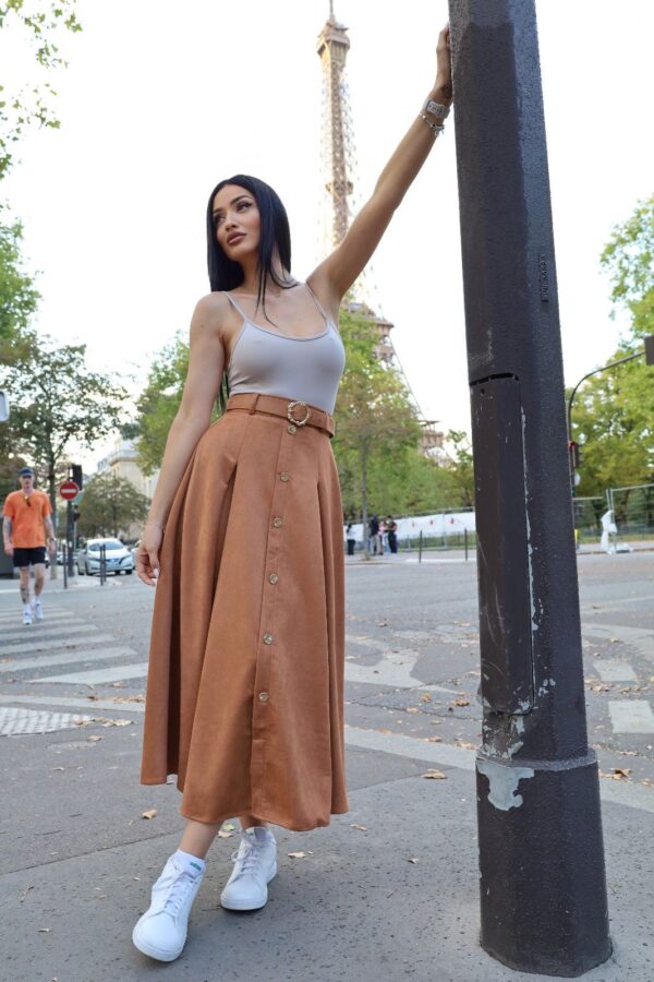 Fustă Midi Parisian Chic